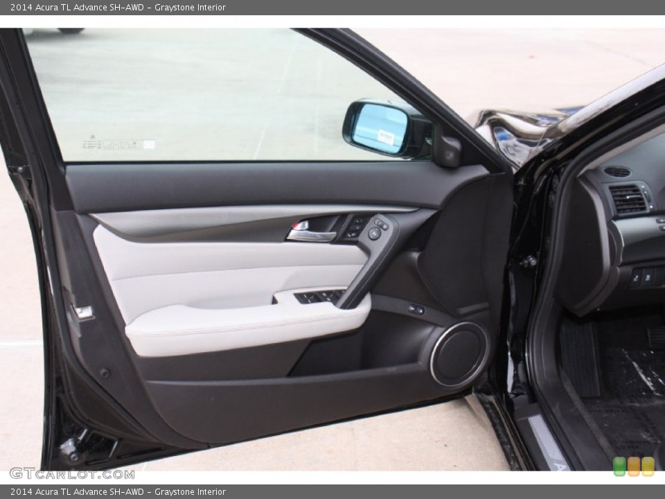 Graystone Interior Door Panel for the 2014 Acura TL Advance SH-AWD #88731786