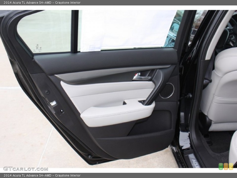Graystone Interior Door Panel for the 2014 Acura TL Advance SH-AWD #88731831