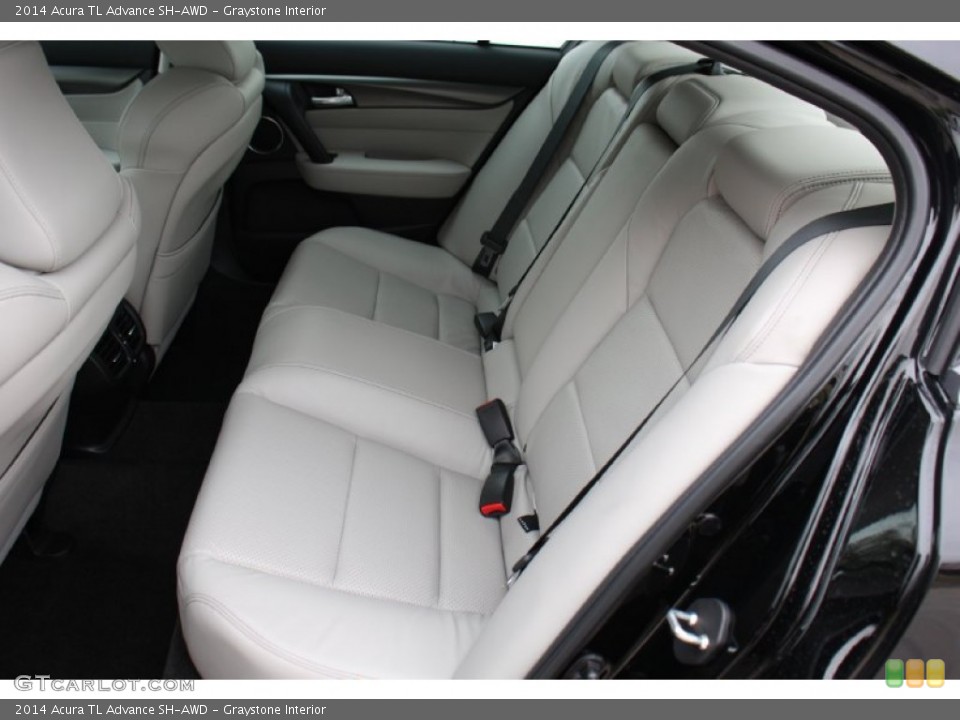 Graystone Interior Rear Seat for the 2014 Acura TL Advance SH-AWD #88731882