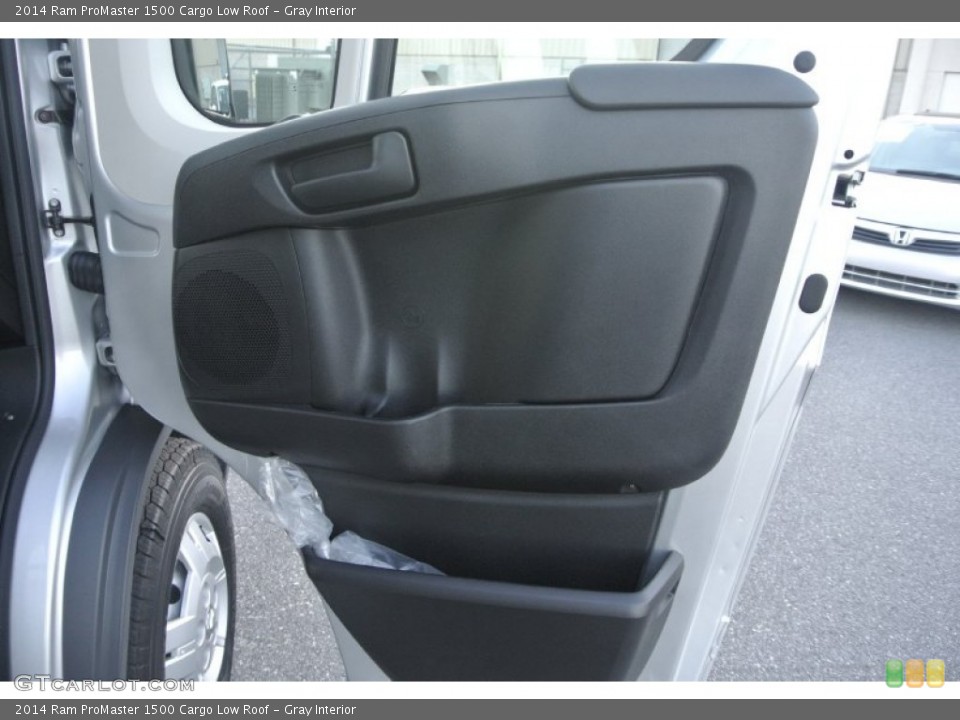Gray Interior Door Panel for the 2014 Ram ProMaster 1500 Cargo Low Roof #88732464