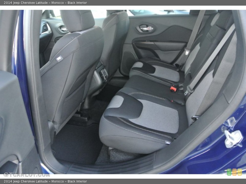 Morocco - Black Interior Rear Seat for the 2014 Jeep Cherokee Latitude #88733874