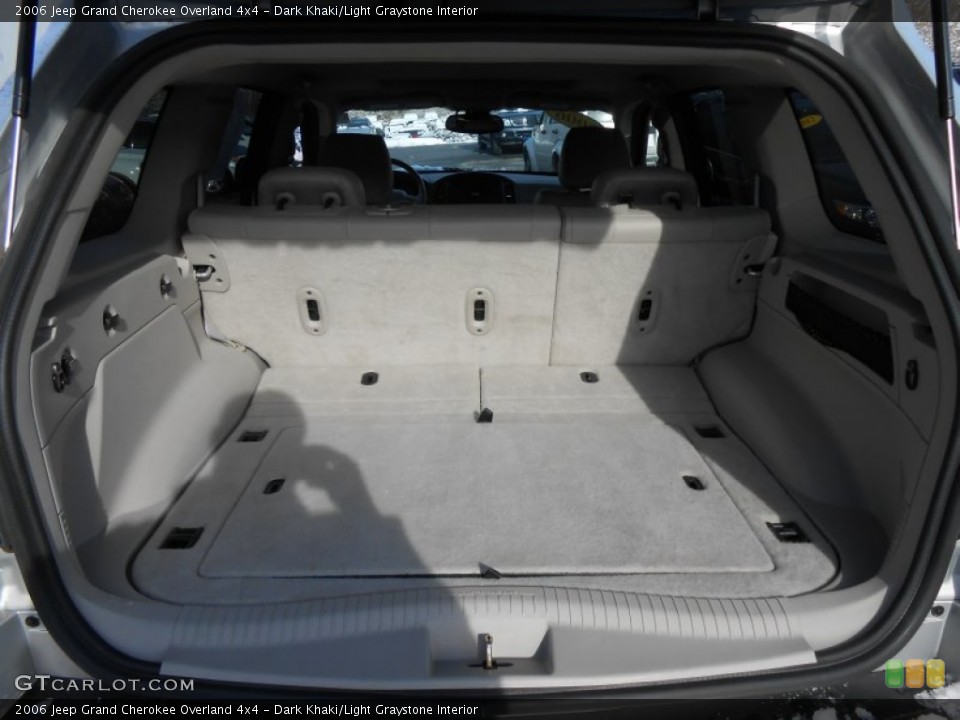 Dark Khaki/Light Graystone Interior Trunk for the 2006 Jeep Grand Cherokee Overland 4x4 #88735644