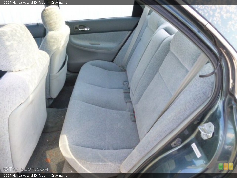 Gray Interior Rear Seat for the 1997 Honda Accord EX Sedan #88738071