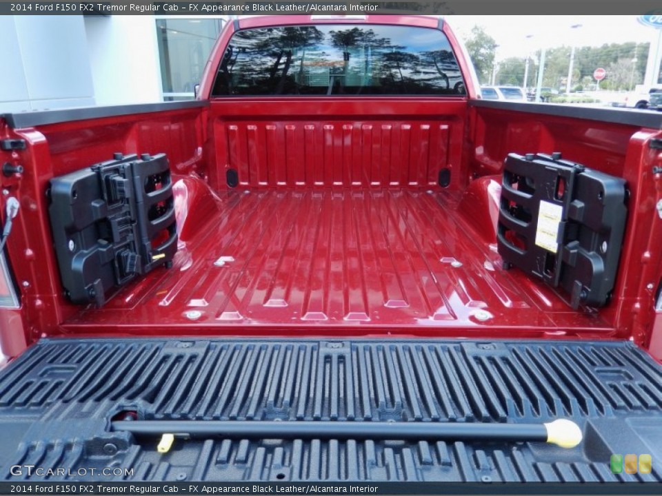 FX Appearance Black Leather/Alcantara Interior Trunk for the 2014 Ford F150 FX2 Tremor Regular Cab #88742511