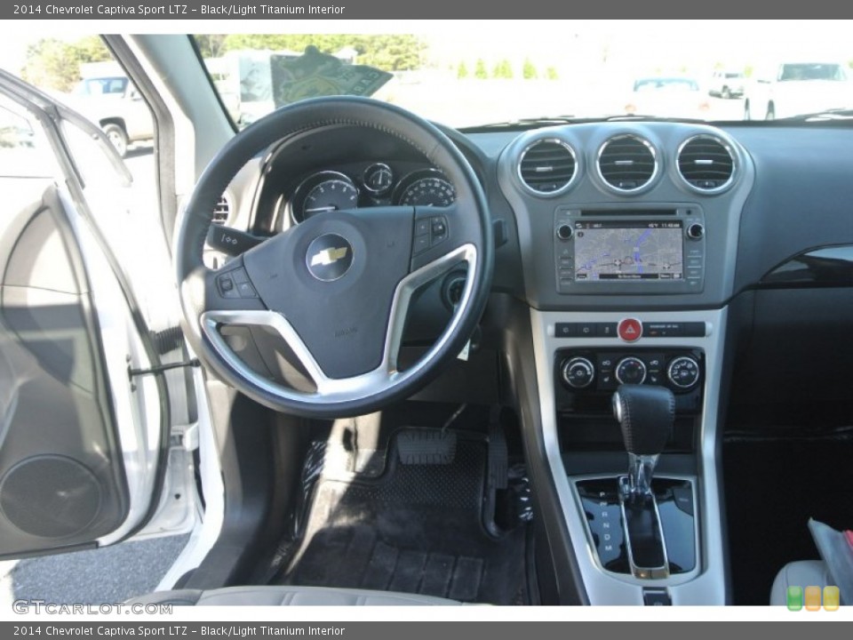 Black/Light Titanium Interior Dashboard for the 2014 Chevrolet Captiva Sport LTZ #88742556