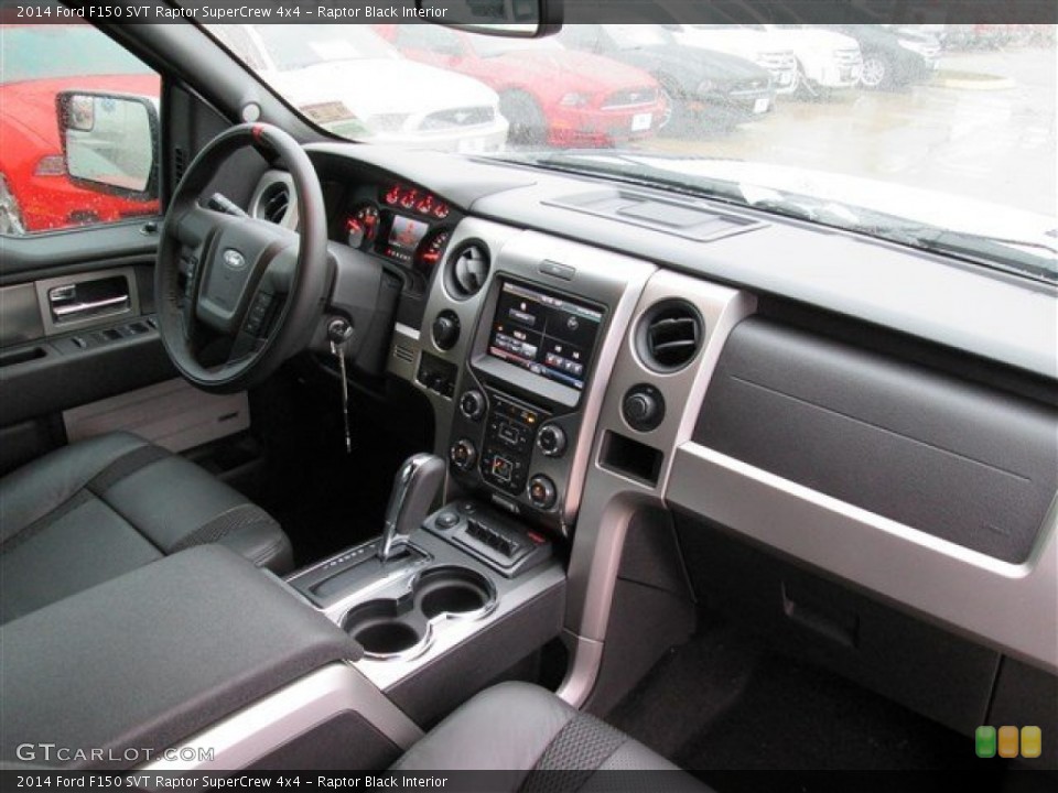 Raptor Black Interior Dashboard for the 2014 Ford F150 SVT Raptor SuperCrew 4x4 #88744840