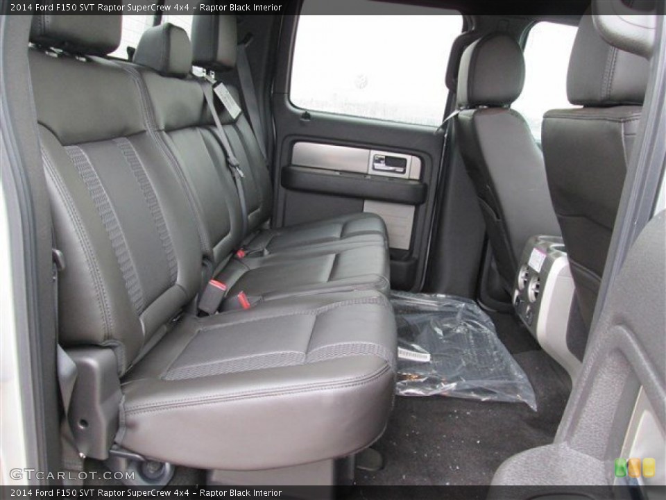 Raptor Black Interior Rear Seat for the 2014 Ford F150 SVT Raptor SuperCrew 4x4 #88744867