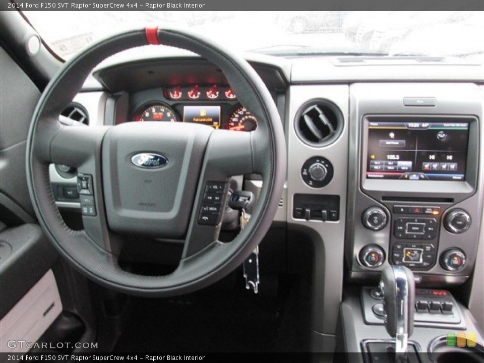 Raptor Black Interior Dashboard for the 2014 Ford F150 SVT Raptor SuperCrew 4x4 #88744908