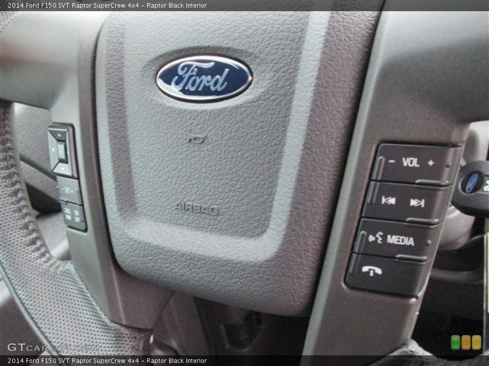 Raptor Black Interior Controls for the 2014 Ford F150 SVT Raptor SuperCrew 4x4 #88744929