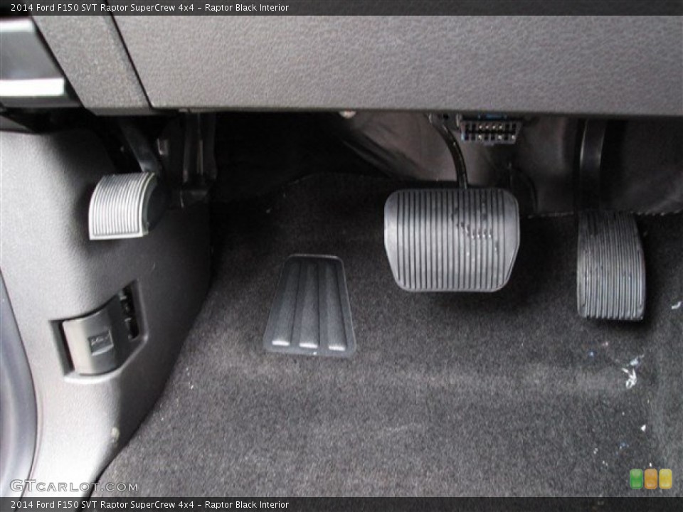 Raptor Black Interior Controls for the 2014 Ford F150 SVT Raptor SuperCrew 4x4 #88745060