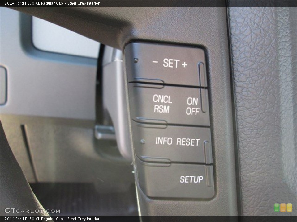 Steel Grey Interior Controls for the 2014 Ford F150 XL Regular Cab #88745416