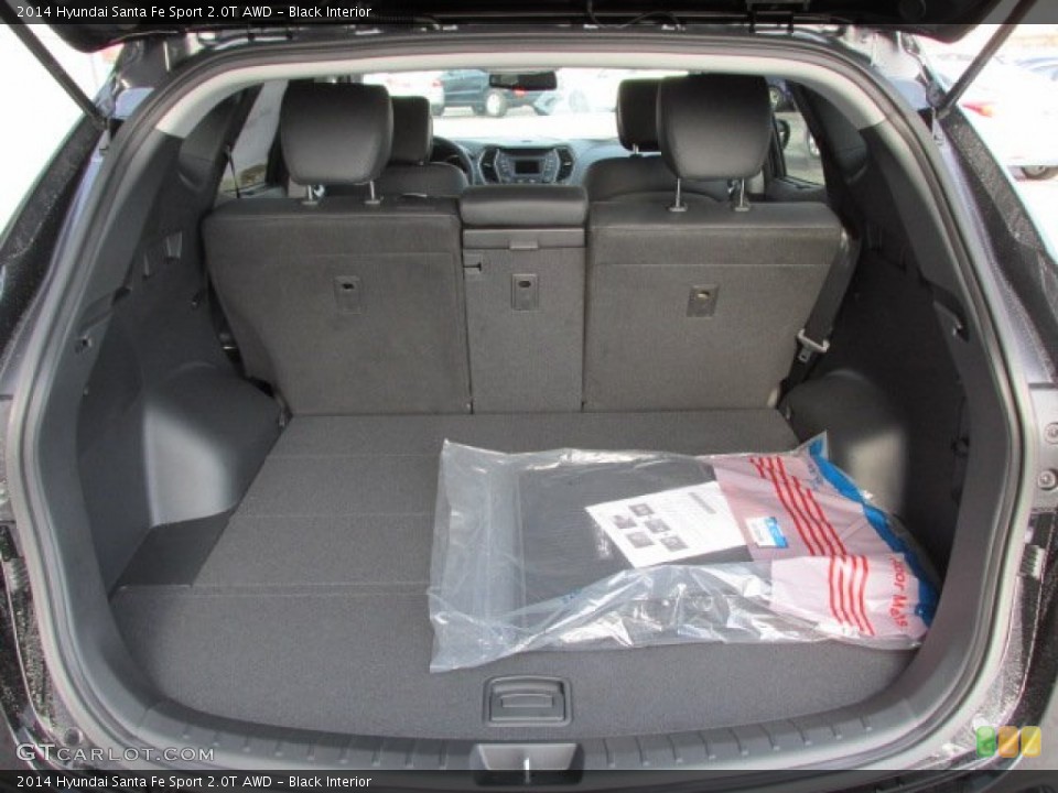 Black Interior Trunk for the 2014 Hyundai Santa Fe Sport 2.0T AWD #88750041