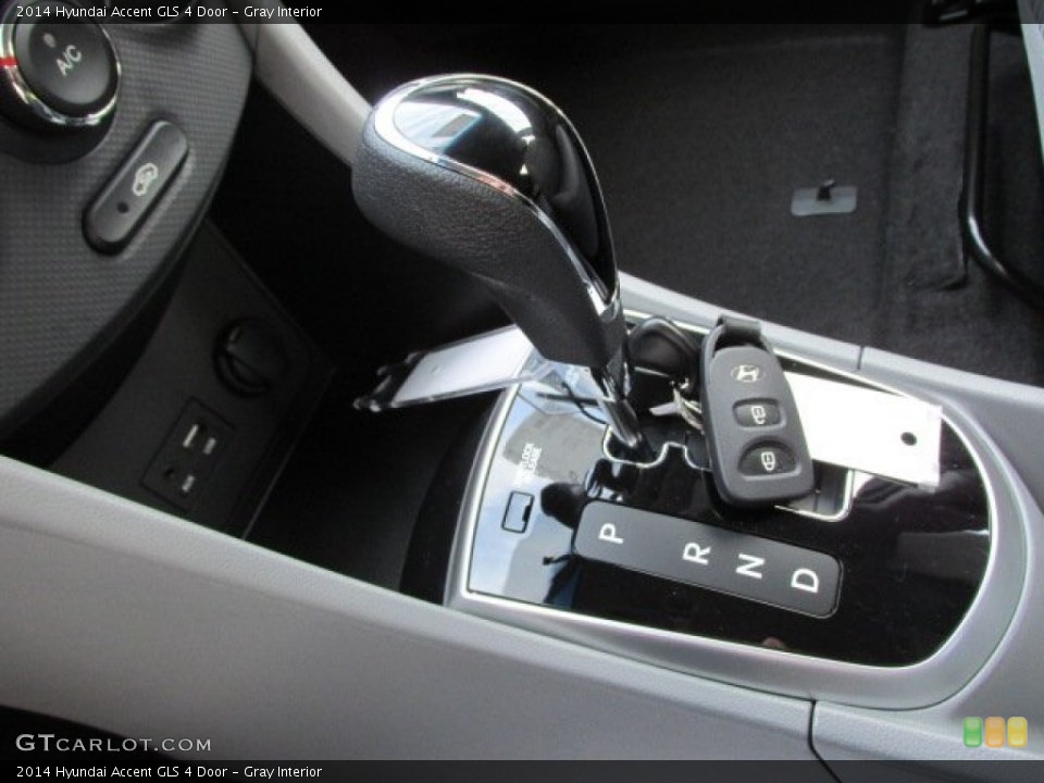 Gray Interior Transmission for the 2014 Hyundai Accent GLS 4 Door #88752546