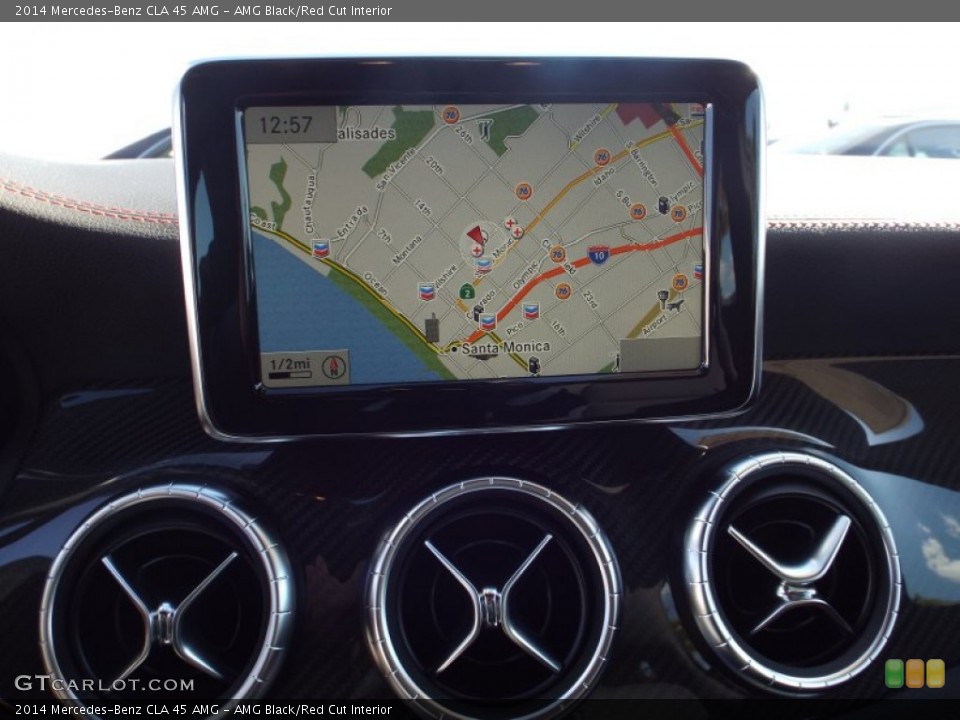 AMG Black/Red Cut Interior Navigation for the 2014 Mercedes-Benz CLA 45 AMG #88752912
