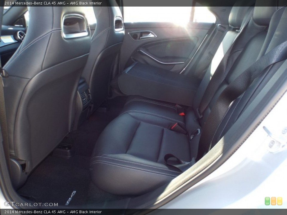 AMG Black Interior Rear Seat for the 2014 Mercedes-Benz CLA 45 AMG #88753332
