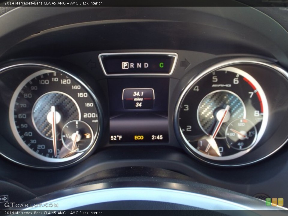 AMG Black Interior Gauges for the 2014 Mercedes-Benz CLA 45 AMG #88753404