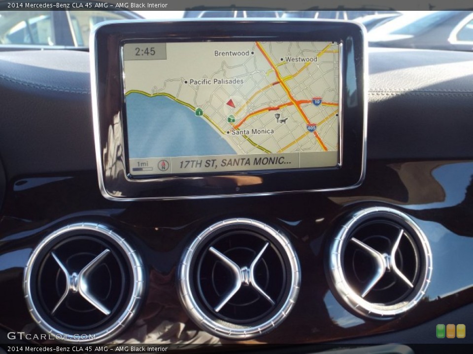 AMG Black Interior Navigation for the 2014 Mercedes-Benz CLA 45 AMG #88753431