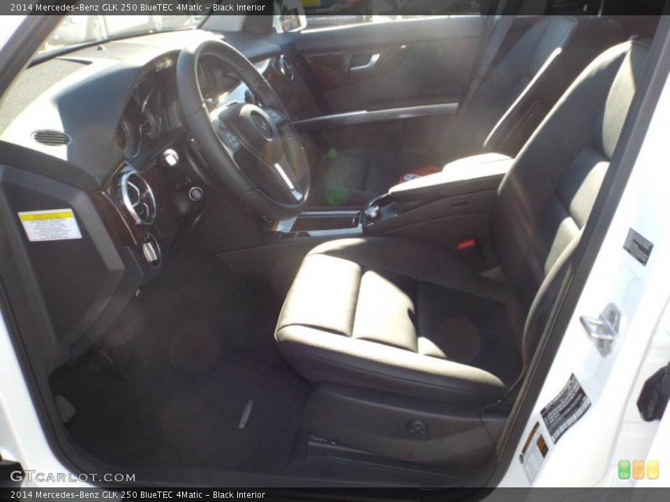Black Interior Front Seat for the 2014 Mercedes-Benz GLK 250 BlueTEC 4Matic #88754616