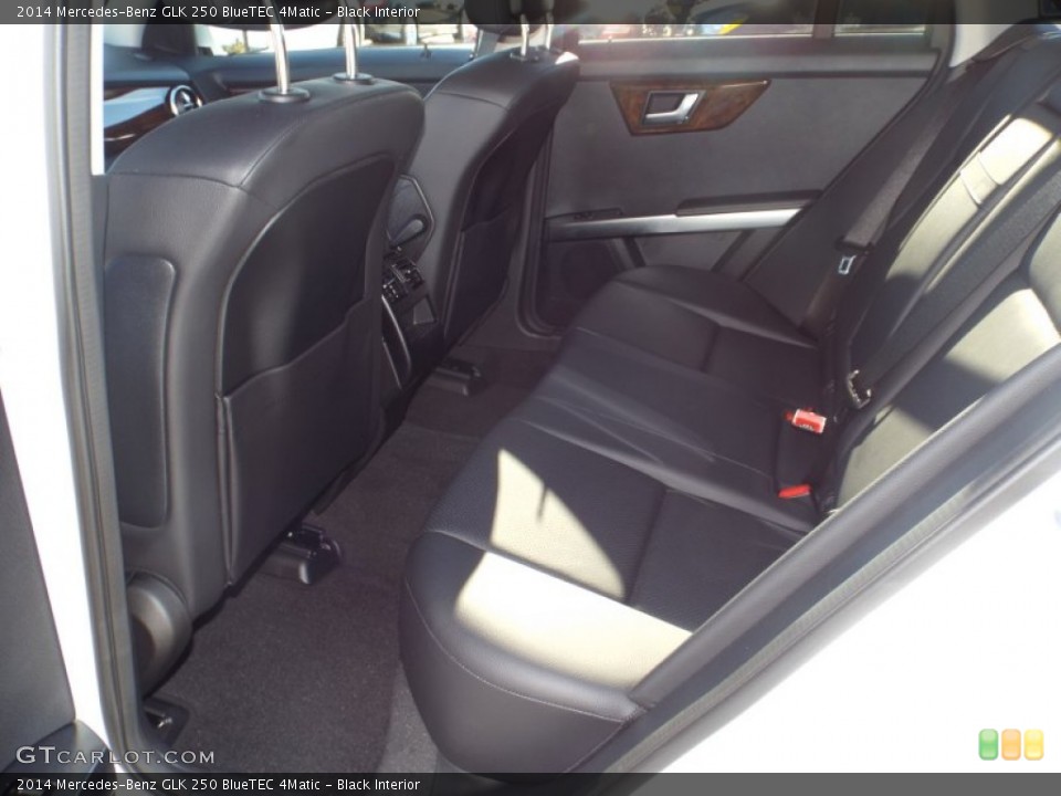 Black Interior Rear Seat for the 2014 Mercedes-Benz GLK 250 BlueTEC 4Matic #88754640