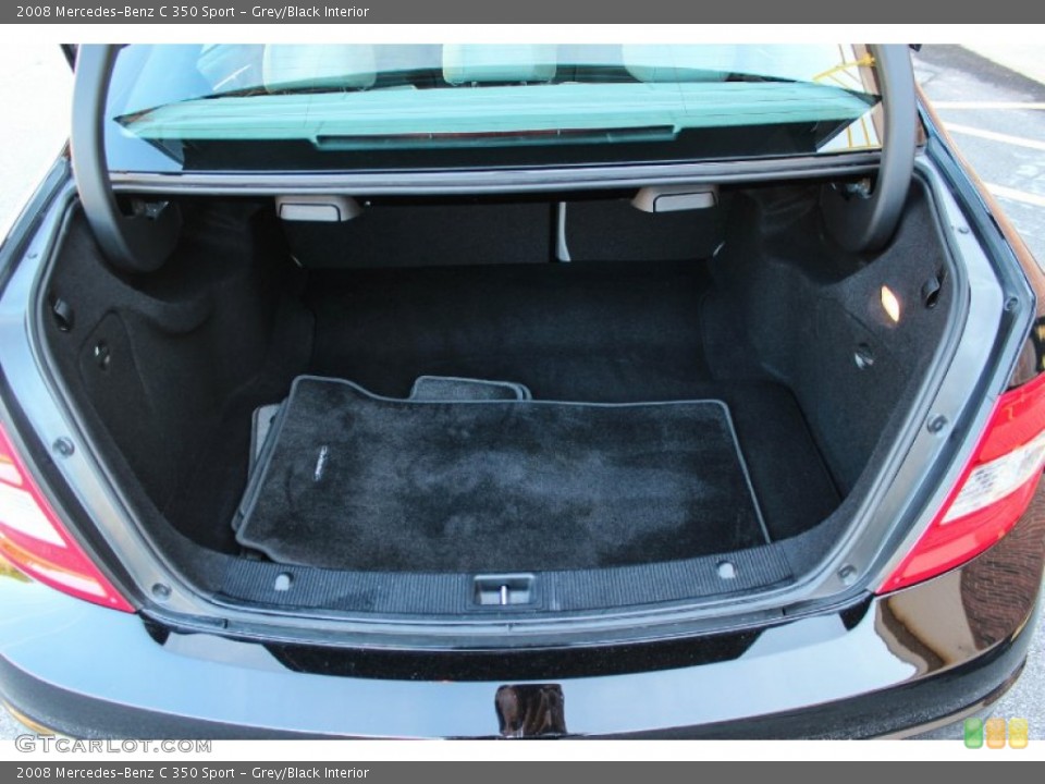 Grey/Black Interior Trunk for the 2008 Mercedes-Benz C 350 Sport #88755279