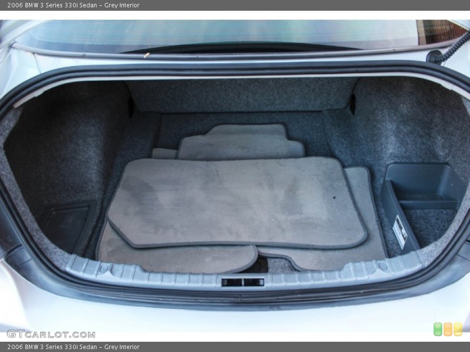Grey Interior Trunk for the 2006 BMW 3 Series 330i Sedan #88756137