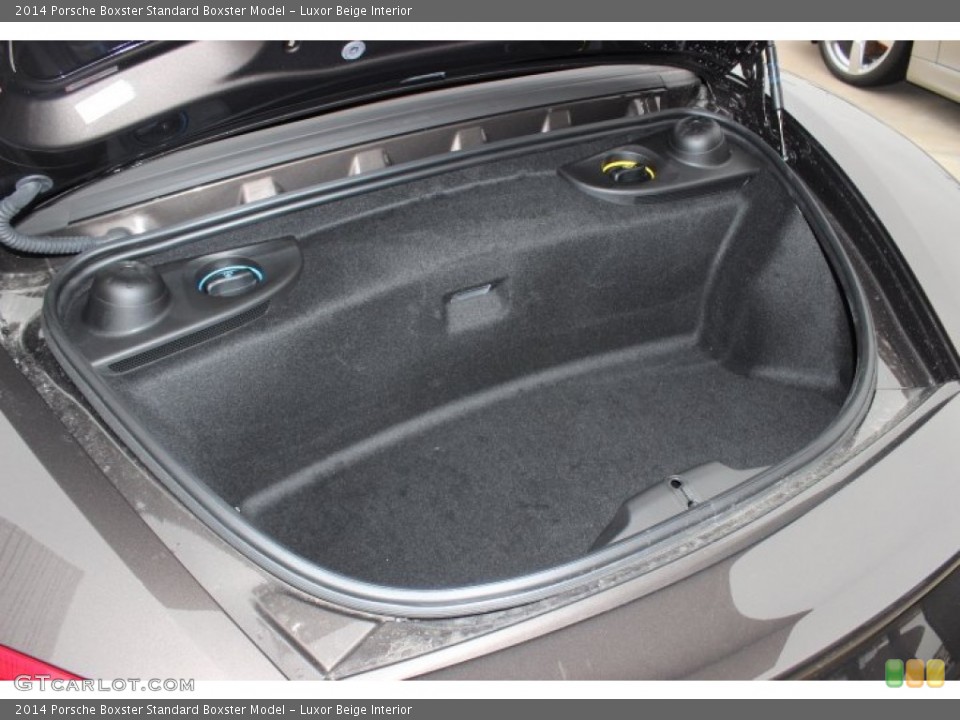Luxor Beige Interior Trunk for the 2014 Porsche Boxster  #88756170