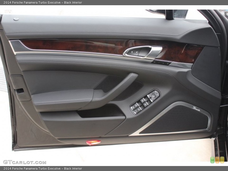 Black Interior Door Panel for the 2014 Porsche Panamera Turbo Executive #88757451