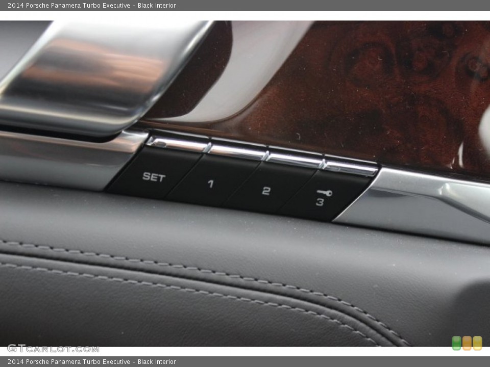 Black Interior Controls for the 2014 Porsche Panamera Turbo Executive #88757475