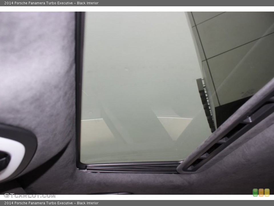 Black Interior Sunroof for the 2014 Porsche Panamera Turbo Executive #88757634