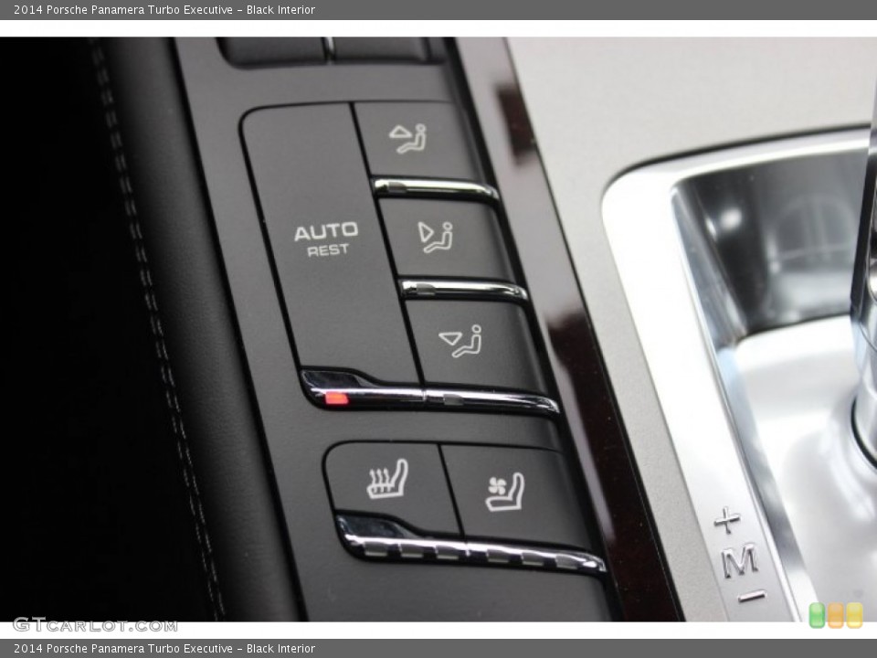 Black Interior Controls for the 2014 Porsche Panamera Turbo Executive #88757761
