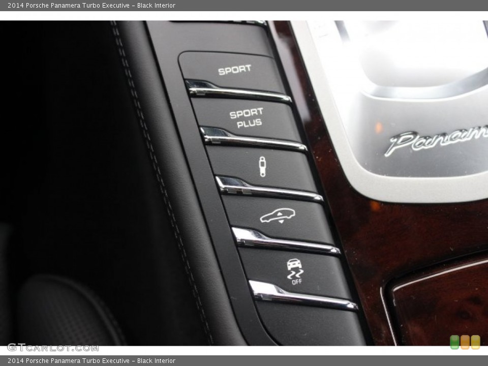 Black Interior Controls for the 2014 Porsche Panamera Turbo Executive #88757781
