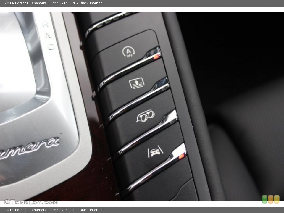 Black Interior Controls for the 2014 Porsche Panamera Turbo Executive #88757796