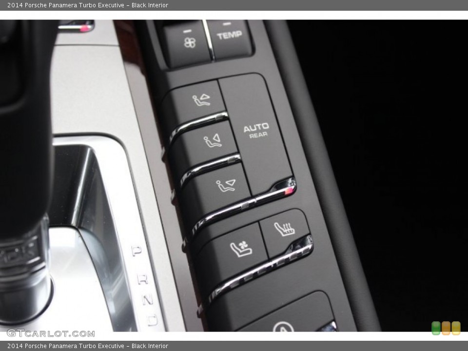 Black Interior Controls for the 2014 Porsche Panamera Turbo Executive #88757815