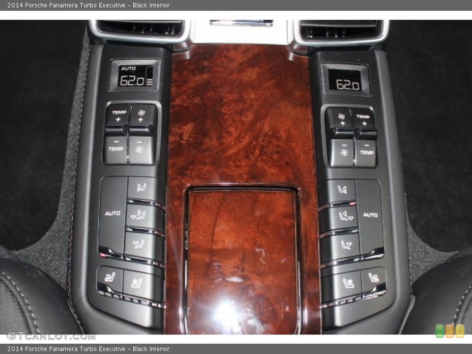 Black Interior Controls for the 2014 Porsche Panamera Turbo Executive #88758003