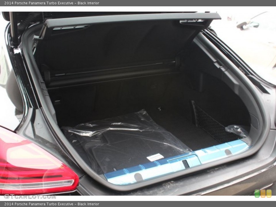 Black Interior Trunk for the 2014 Porsche Panamera Turbo Executive #88758063