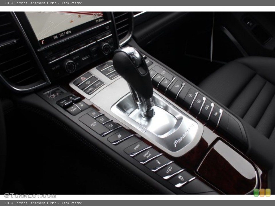 Black Interior Transmission for the 2014 Porsche Panamera Turbo #88758523