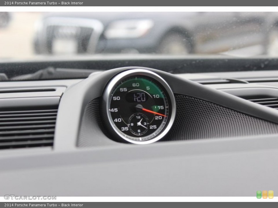 Black Interior Gauges for the 2014 Porsche Panamera Turbo #88758574
