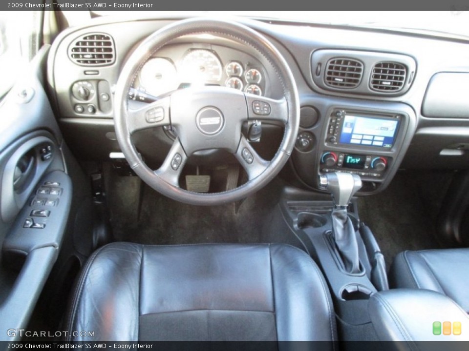 Ebony Interior Dashboard for the 2009 Chevrolet TrailBlazer SS AWD #88760130