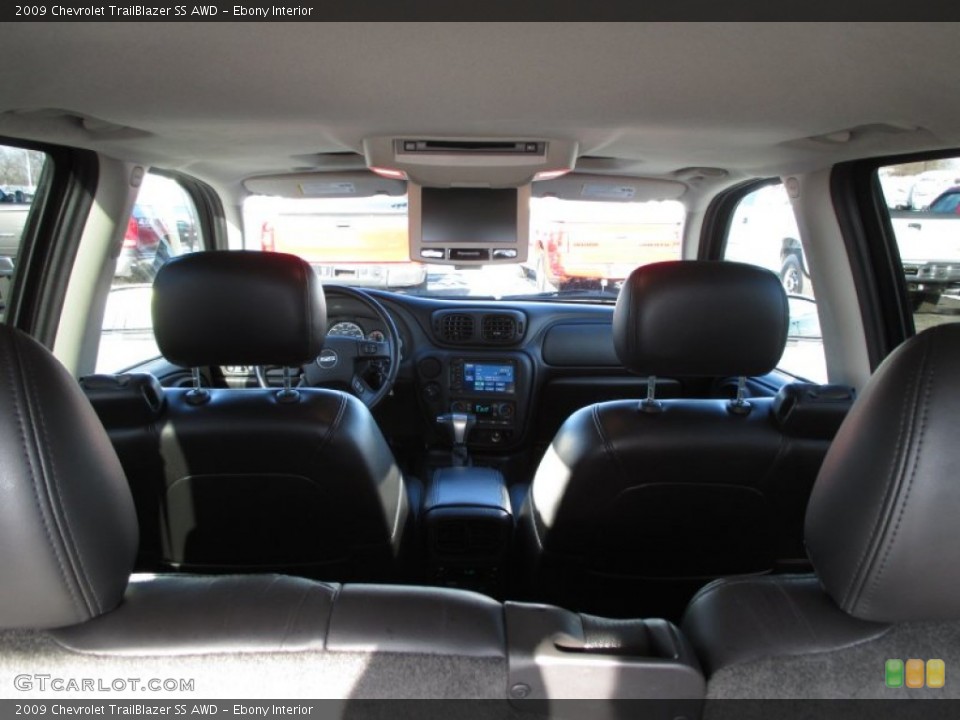 Ebony Interior Photo for the 2009 Chevrolet TrailBlazer SS AWD #88760261