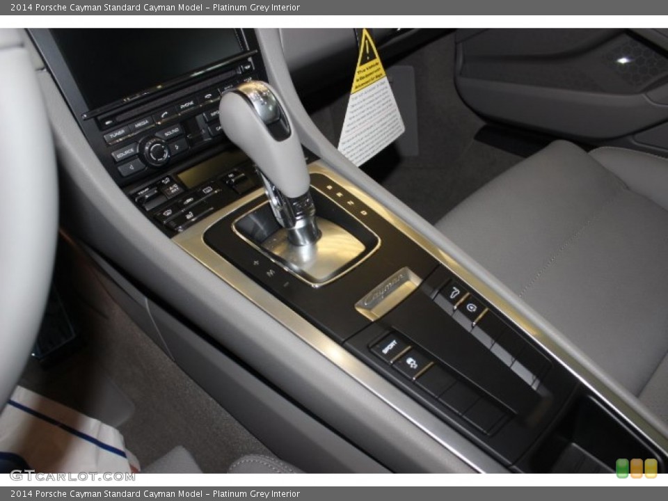 Platinum Grey Interior Transmission for the 2014 Porsche Cayman  #88760265