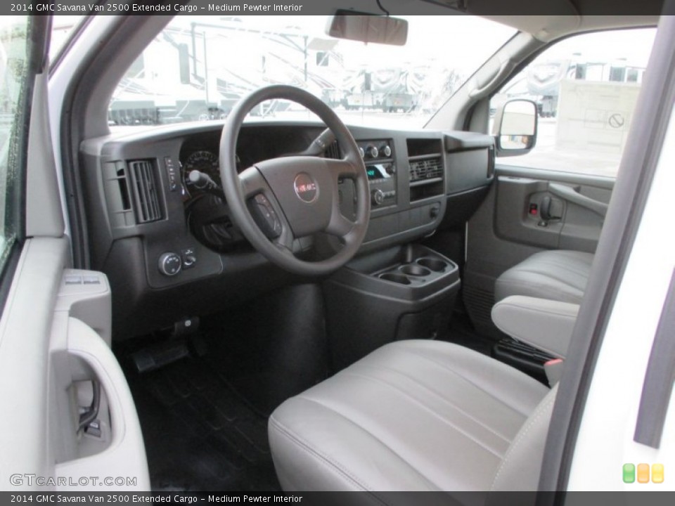 Medium Pewter Interior Photo for the 2014 GMC Savana Van 2500 Extended Cargo #88762719