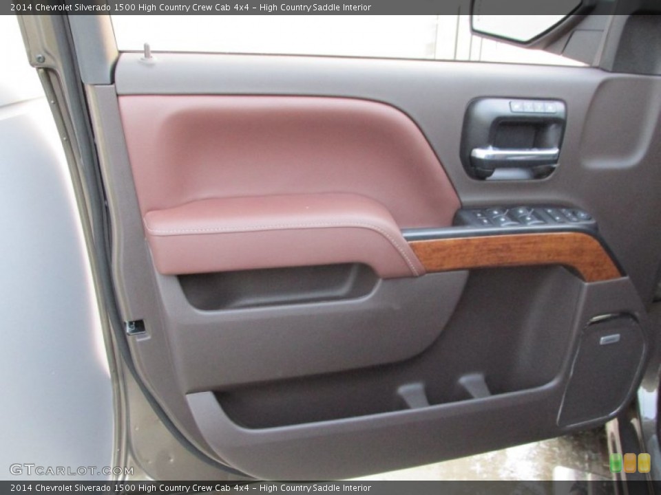 High Country Saddle Interior Door Panel for the 2014 Chevrolet Silverado 1500 High Country Crew Cab 4x4 #88762773