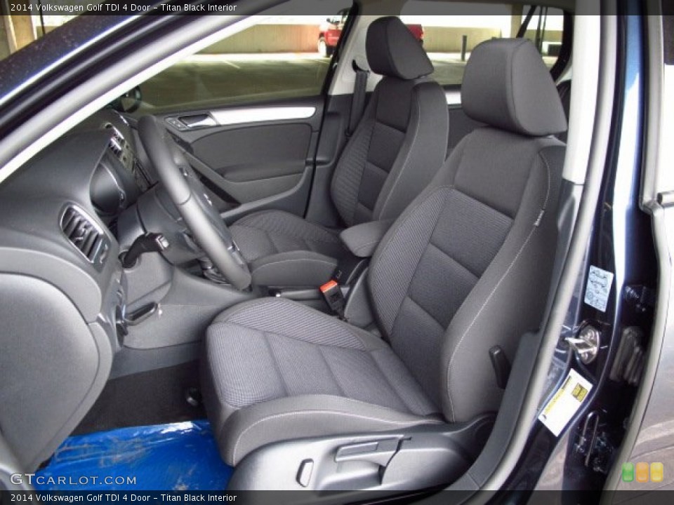 Titan Black 2014 Volkswagen Golf Interiors