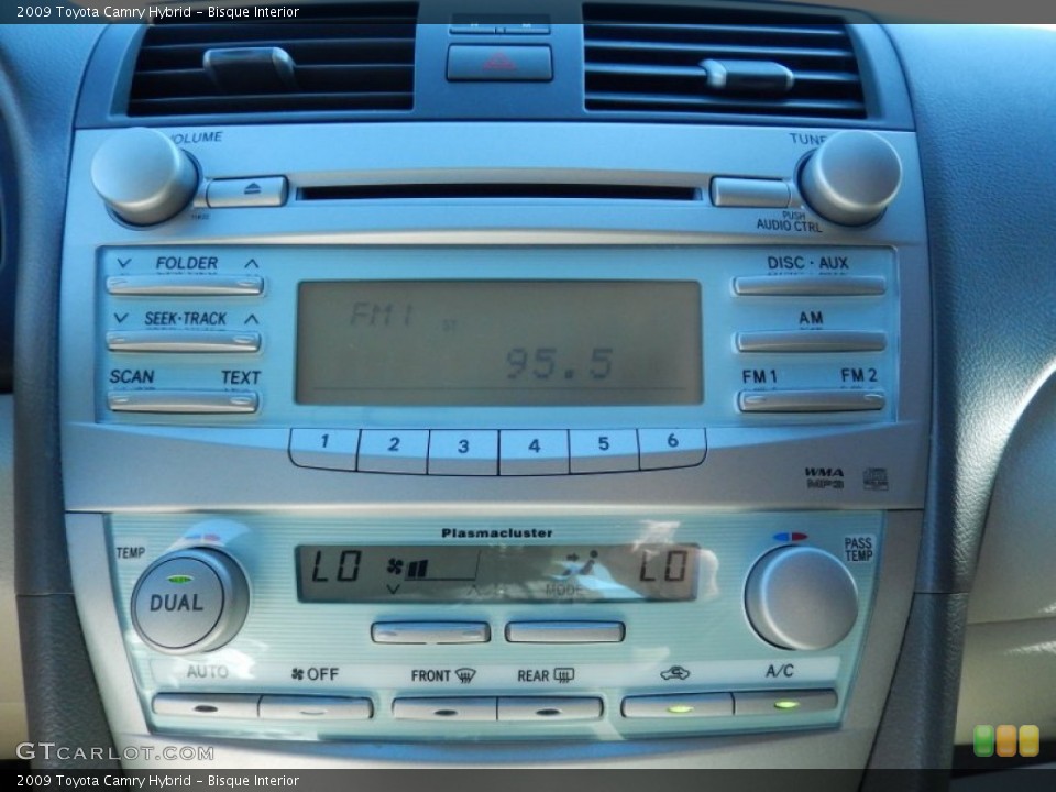 Bisque Interior Controls for the 2009 Toyota Camry Hybrid #88781597