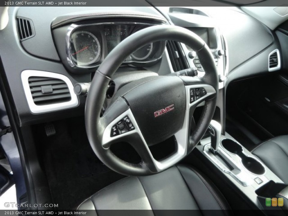 Jet Black Interior Dashboard for the 2013 GMC Terrain SLT AWD #88784516
