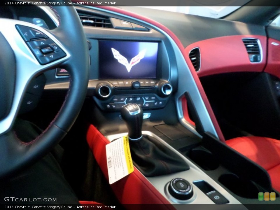 Adrenaline Red Interior Transmission for the 2014 Chevrolet Corvette Stingray Coupe #88786715
