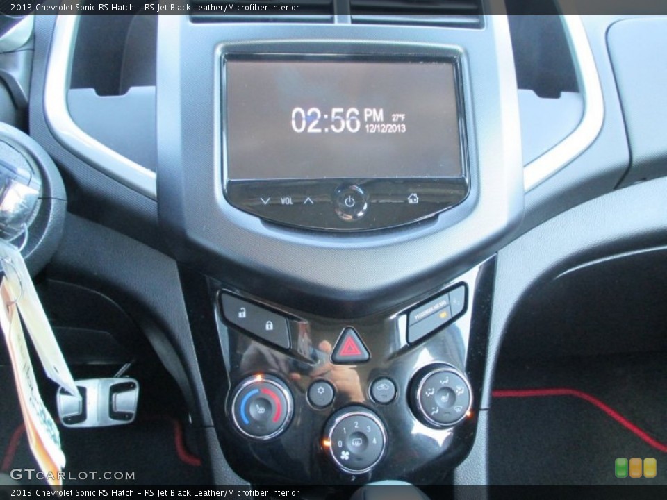 RS Jet Black Leather/Microfiber Interior Controls for the 2013 Chevrolet Sonic RS Hatch #88791440