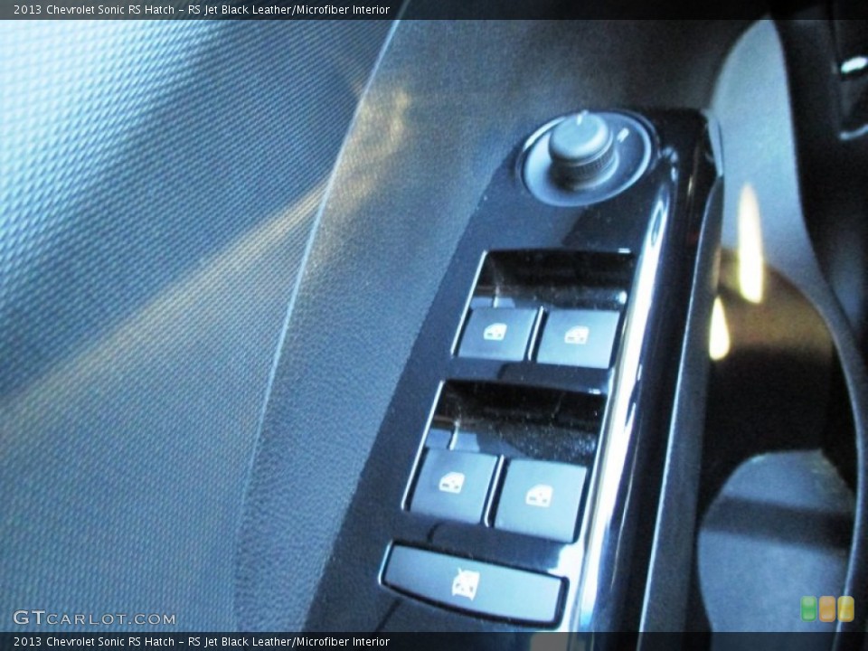 RS Jet Black Leather/Microfiber Interior Controls for the 2013 Chevrolet Sonic RS Hatch #88791680