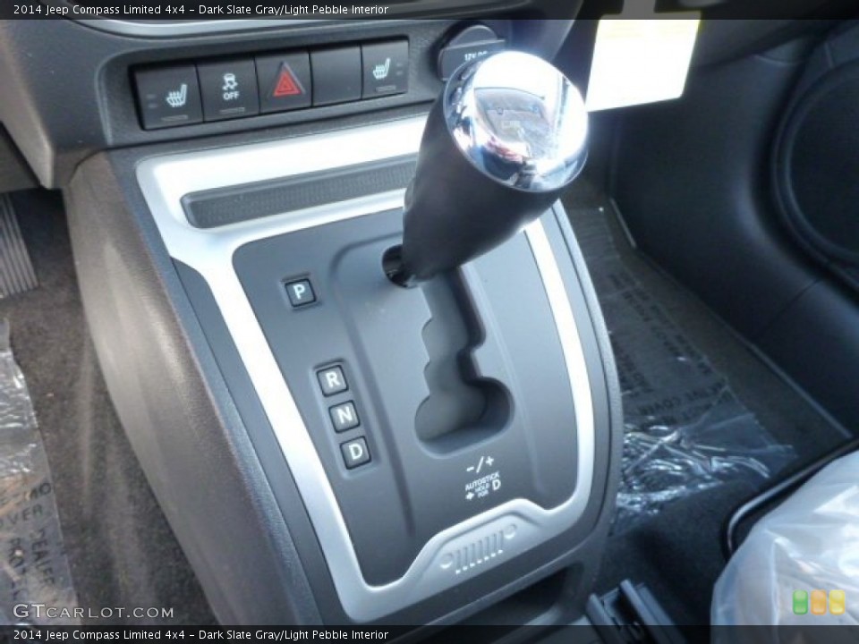 Dark Slate Gray/Light Pebble Interior Transmission for the 2014 Jeep Compass Limited 4x4 #88795919