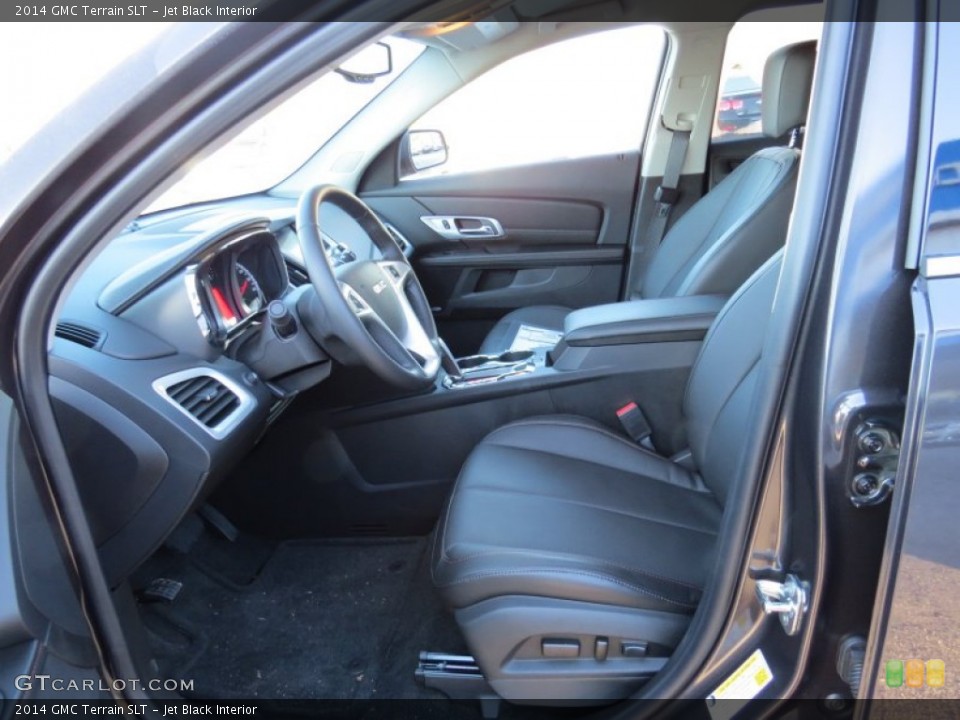 Jet Black Interior Front Seat for the 2014 GMC Terrain SLT #88797806